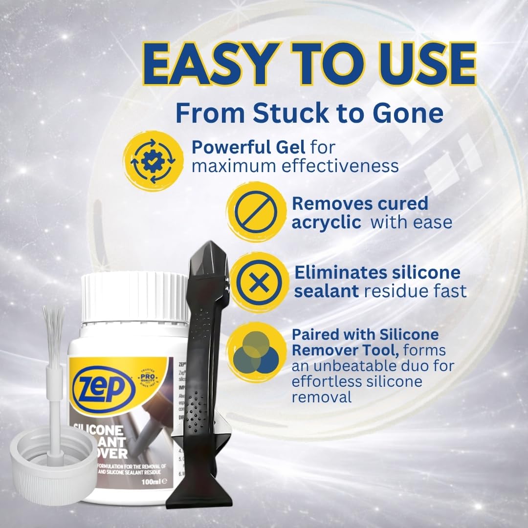 Zep Silicone Sealant Remover & Silicone Remover Tool