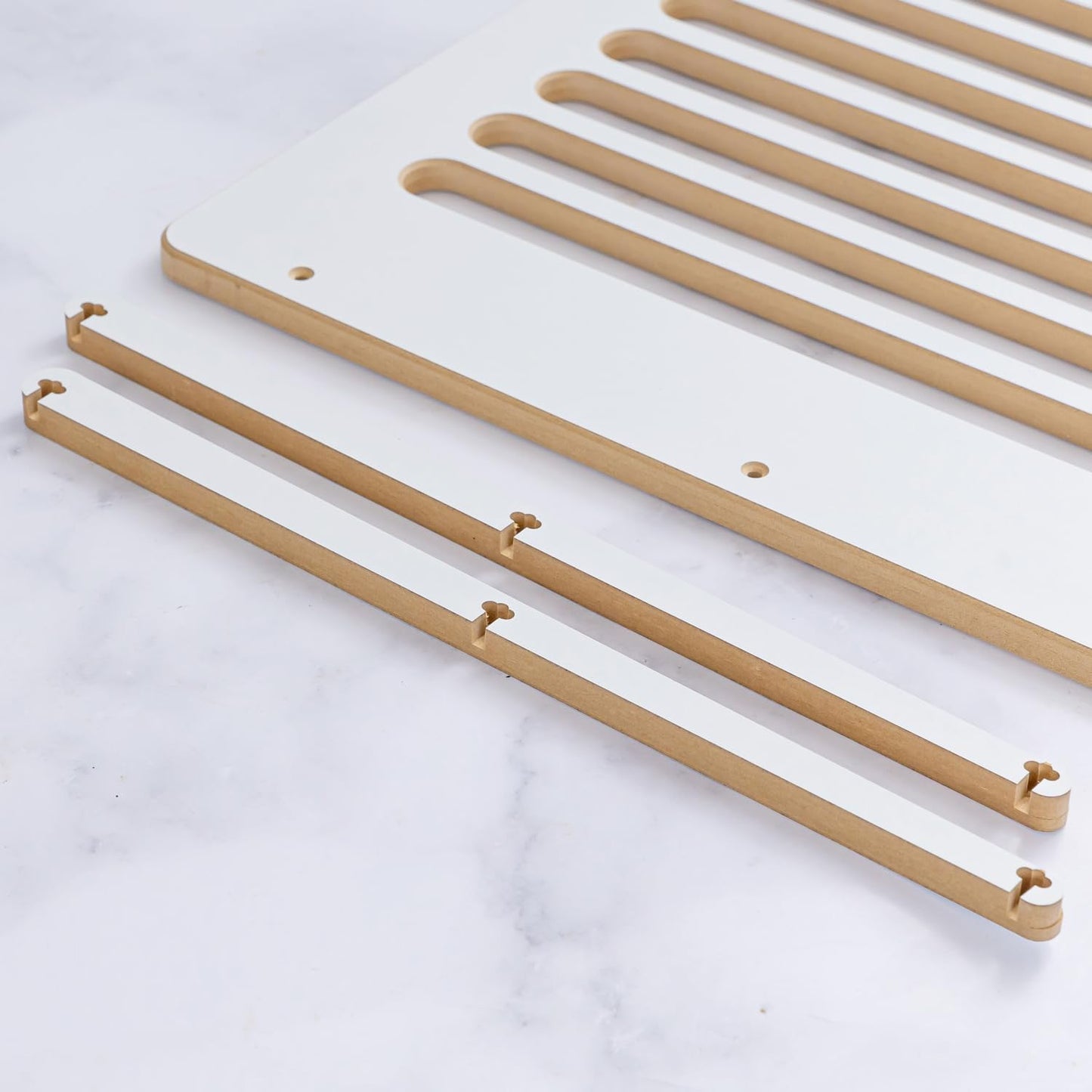 Drainer Groove Worktop Jig | Precision Cutting Jig | DIY Kitchen Jig | Perfect for All Worktop Materials | Centering Pegs Included