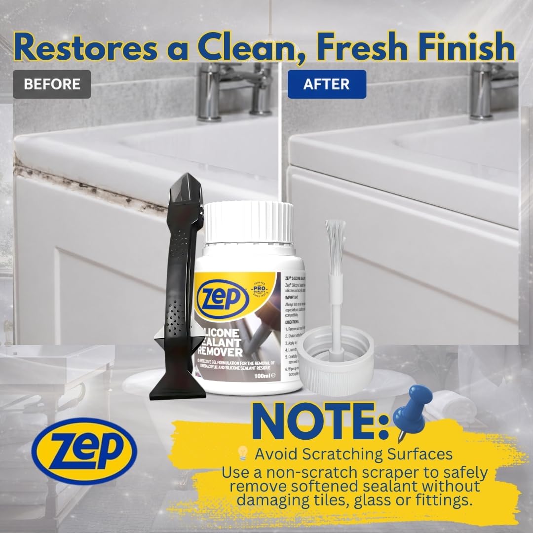 Zep Silicone Sealant Remover & Silicone Remover Tool
