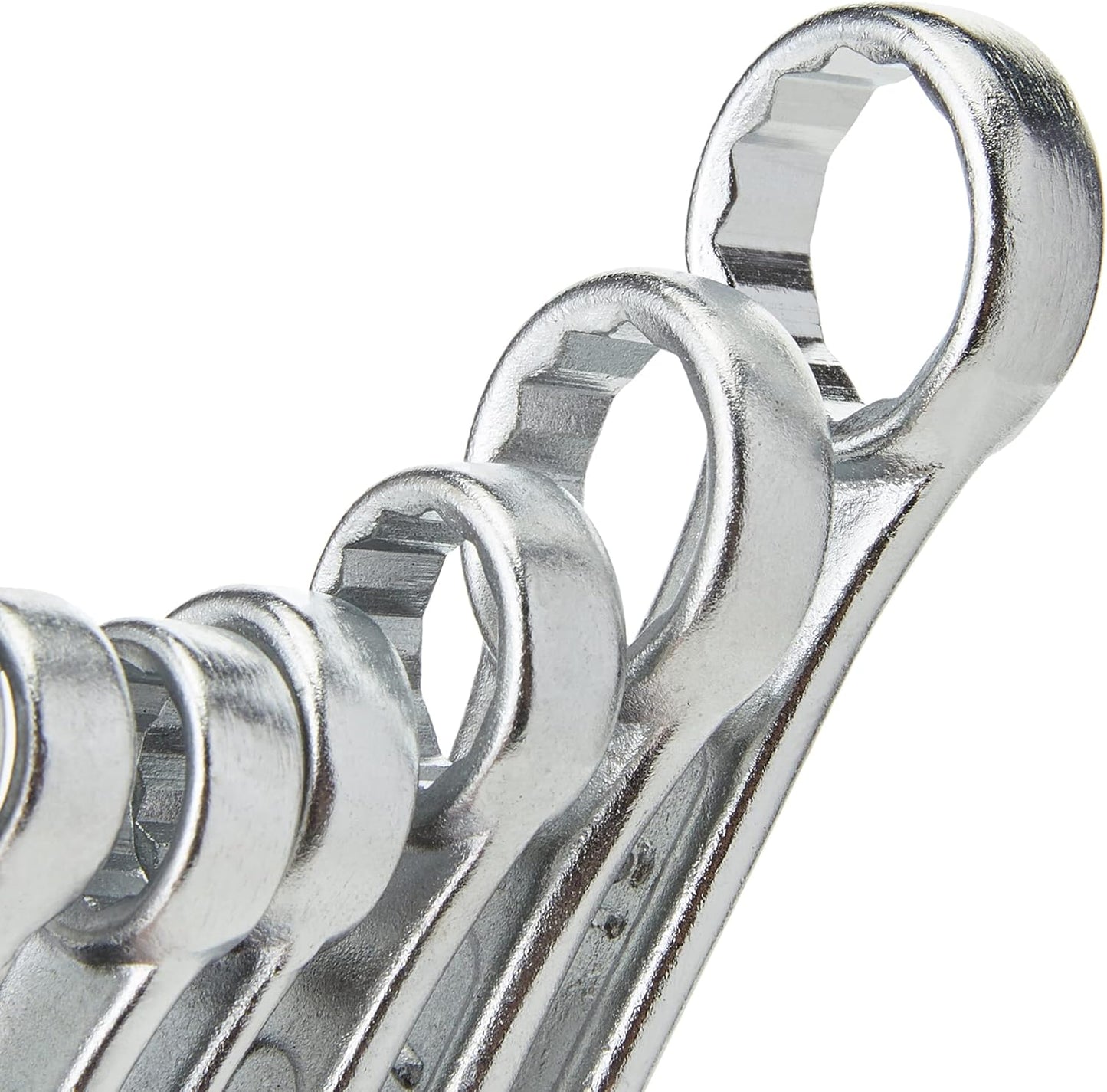 Hilka 17161102 11PC Combi Spanner Set Metric, Clear