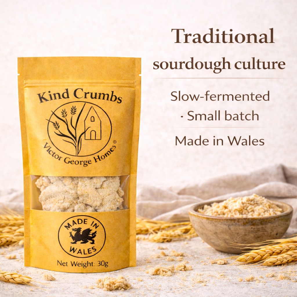 Welsh Sourdough Starter – Dehydrated Live Culture (30g)
